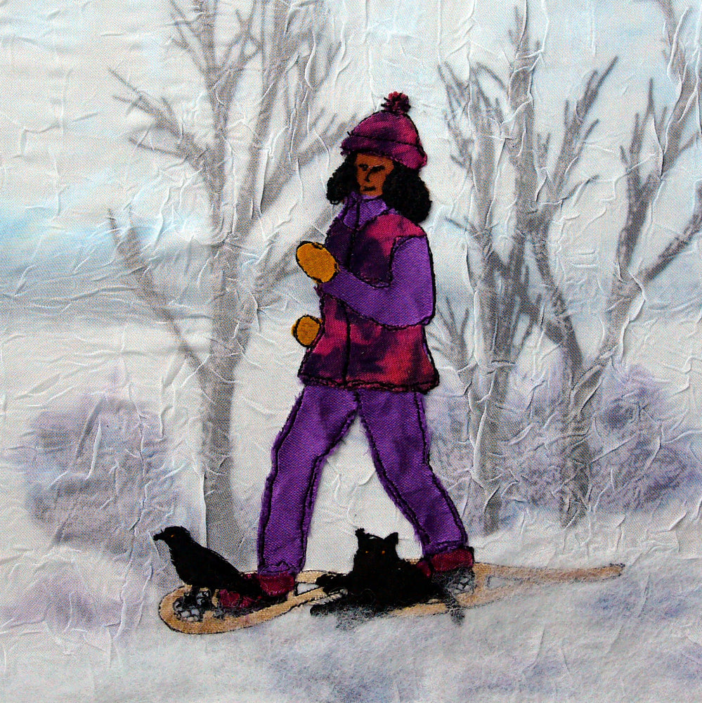 Kate Bridger, Made on Monday no. 190 Matilda Snow Shoeing