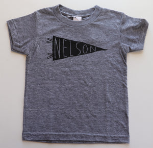 Kid's T-shirt, Nelson pennant